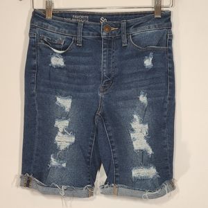 SO high-rise Bermuda shorts, 5 pocket size 7